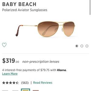 Maui Jim Baby Beach sunglasses